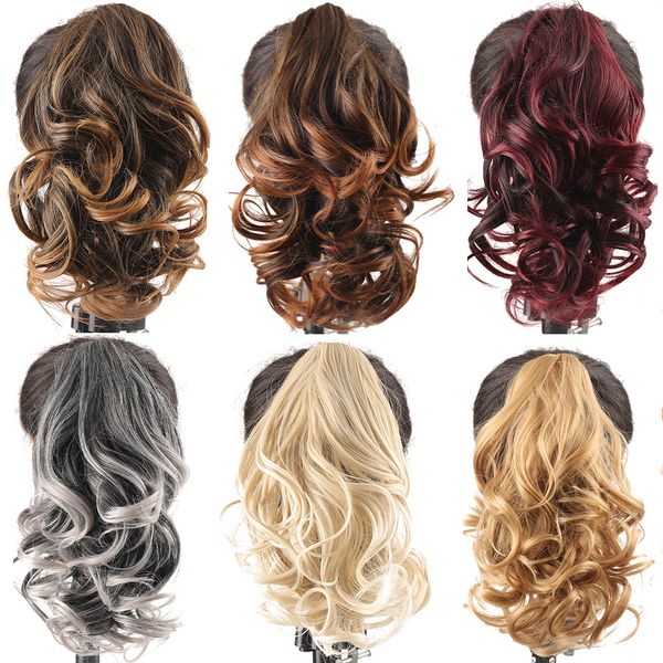 synthetic s claw clip in short tail clipon hair false house hairpiece for women 230114, Black
synthetic s claw clip in short tail clipon hair false house hairpiece for women 230114, Black