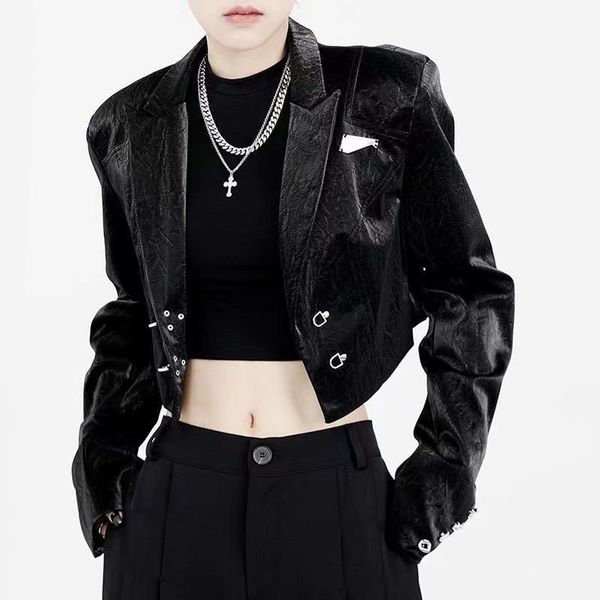 womens designer jackets woman short coats autumn spring style slim for lady genuine leather jacket designer coat a66, Black;brown
womens designer jackets woman short coats autumn spring style slim for lady genuine leather jacket designer coat a66, Black;brown