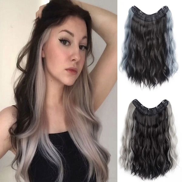 synthetic s long hanging rardyed piece vtype onepiece highlighting natural increased hair volume fluffy 230114, Black
synthetic s long hanging rardyed piece vtype onepiece highlighting natural increased hair volume fluffy 230114, Black