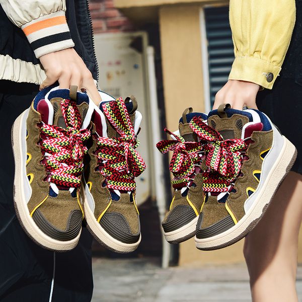 dress shoes luxury brand designer y thick bottom wearresistant bread shoe 2023 sport sneakers fashion skateboard 230114, Black
dress shoes luxury brand designer y thick bottom wearresistant bread shoe 2023 sport sneakers fashion skateboard 230114, Black