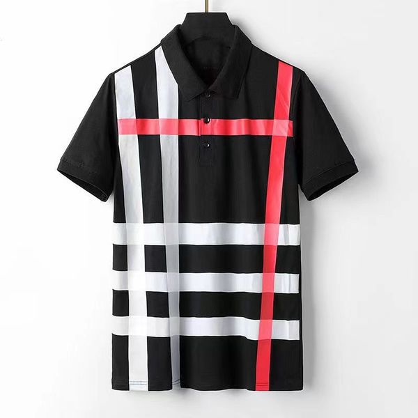 2023 lapel short-sleeved men's summer business casual plaid polo shirt popular high-end t-shirt vru7, White;black
2023 lapel short-sleeved men's summer business casual plaid polo shirt popular high-end t-shirt vru7, White;black