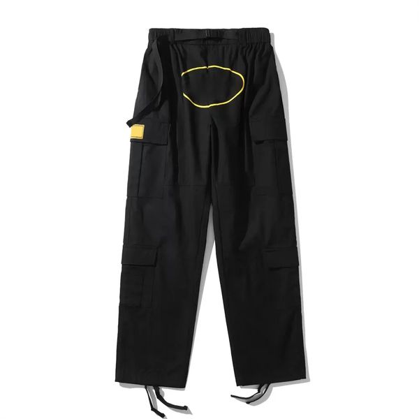 men's pants cargo mens streetwear hip hop retro printed casual trousers military multi-pockets straight high street loose overalls coup, Black
men's pants cargo mens streetwear hip hop retro printed casual trousers military multi-pockets straight high street loose overalls coup, Black