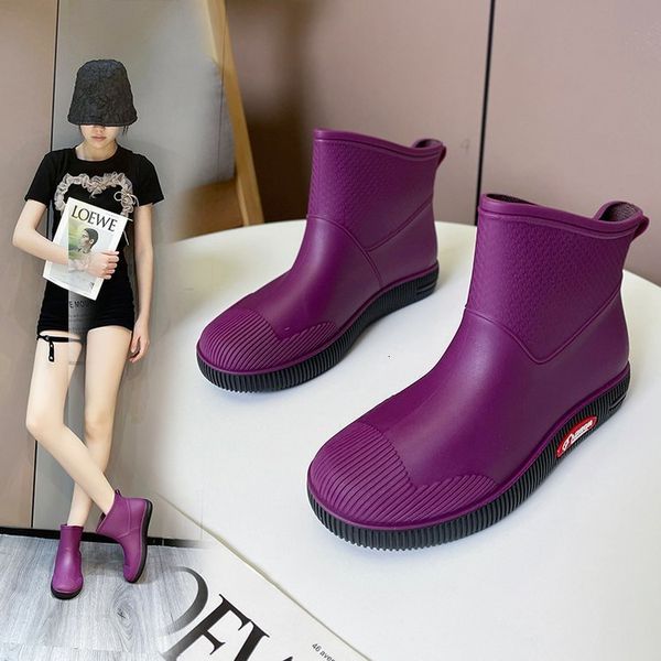 rain boot rubber for waterproof work four seasons warm boots fashion water shoes pvc non slip 35 40 230114, Black;red
rain boot rubber for waterproof work four seasons warm boots fashion water shoes pvc non slip 35 40 230114, Black;red