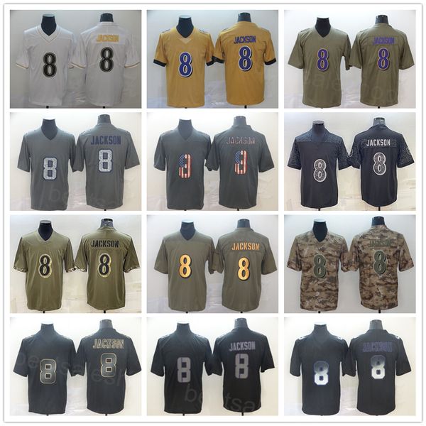 men football jersey 8 lamar jackson uniform hemp grey rainbow leopard grain drift flag olive salute to service color rush navy blue white pu, Black;red
men football jersey 8 lamar jackson uniform hemp grey rainbow leopard grain drift flag olive salute to service color rush navy blue white pu, Black;red