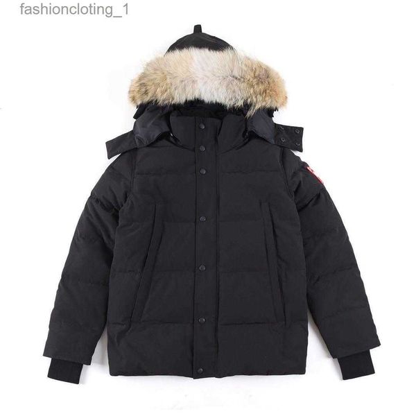 mens down jacket goose hooded coat wolf fur canadian zipper designer overcoat clothing casual fashion style winter outerwear, Black
mens down jacket goose hooded coat wolf fur canadian zipper designer overcoat clothing casual fashion style winter outerwear, Black