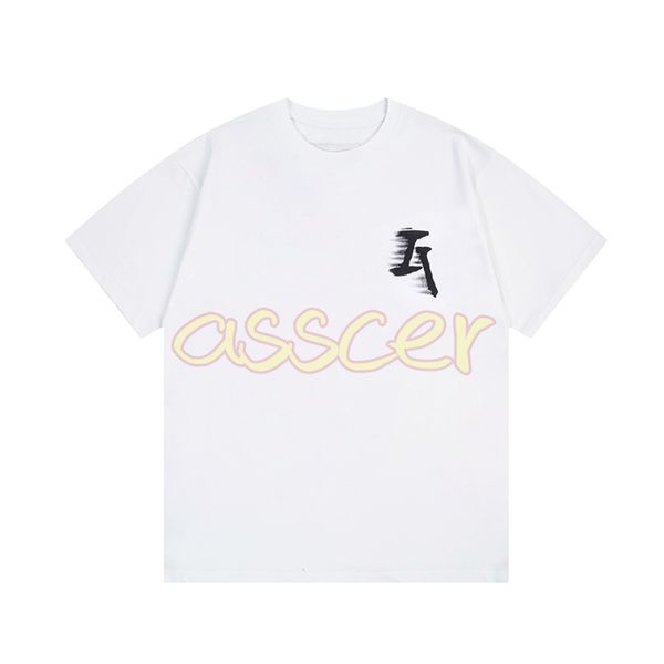 men womens fashion short sleeve t shirt women high strreet hand-painted graffiti print tees men woman round neck t shirts size xs, White;black
men womens fashion short sleeve t shirt women high strreet hand-painted graffiti print tees men woman round neck t shirts size xs, White;black