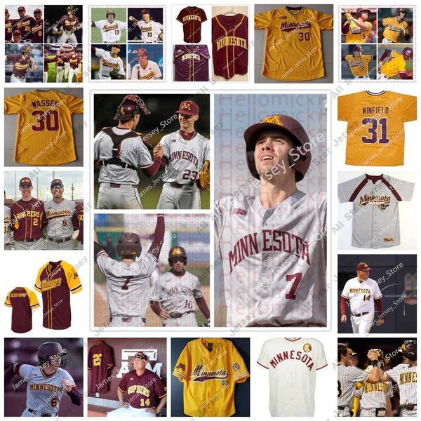college baseball wears ncaa custom stitched minnesota golden gophers baseball jersey 2 tyler nanne 9 sammy walker 23 ryan johnson 21 nathan, Blue;black
college baseball wears ncaa custom stitched minnesota golden gophers baseball jersey 2 tyler nanne 9 sammy walker 23 ryan johnson 21 nathan, Blue;black