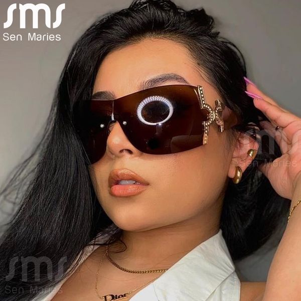 sunglasses frames y2k oversized sunglasses women luxury brand designer wrap around sun glasses men uv400 fashion eyewear shades 230113, Silver
sunglasses frames y2k oversized sunglasses women luxury brand designer wrap around sun glasses men uv400 fashion eyewear shades 230113, Silver