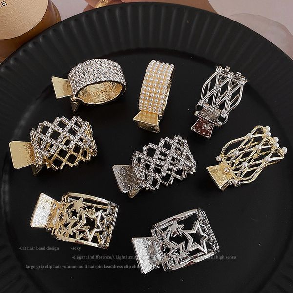 pearl rhinestone metal hair clip ribbon small diamond hairpins high ponytail holder hair claws wedding korean hairs jewelry accessories 1333, Slivery;white
pearl rhinestone metal hair clip ribbon small diamond hairpins high ponytail holder hair claws wedding korean hairs jewelry accessories 1333, Slivery;white