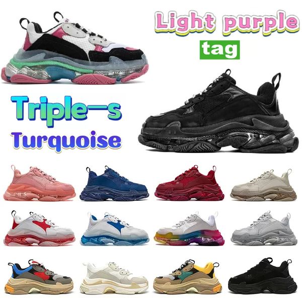 2023 designer triple s casual shoes 17fw dad sneakers buchstabe schwarze creme red pink plattform kristallboden klar damen frauen paris gele, Black
2023 designer triple s casual shoes 17fw dad sneakers buchstabe schwarze creme red pink plattform kristallboden klar damen frauen paris gele, Black