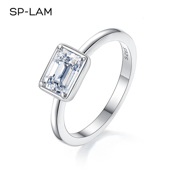 wedding rings classic emerald cut ring sterling silver 925 1 ct created diamond engagement wedding rings for women 230113, Slivery;golden
wedding rings classic emerald cut ring sterling silver 925 1 ct created diamond engagement wedding rings for women 230113, Slivery;golden