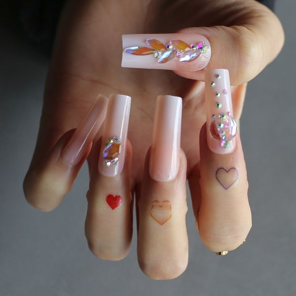 false nails luxury baby boomer rectangular ombre fake nails with amber s thumbs up with black gift box press 230114, Red;gold
false nails luxury baby boomer rectangular ombre fake nails with amber s thumbs up with black gift box press 230114, Red;gold