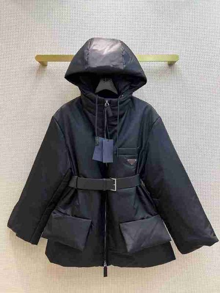 women's down parkas triangle winter warm windproof designer womens down cotton jacket with long sleeves and hooded style belted fashion, Black
women's down parkas triangle winter warm windproof designer womens down cotton jacket with long sleeves and hooded style belted fashion, Black