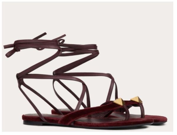 flat roman calfskin valentinolies shoes heels summer stud sandals designer ankle strap ladies oversized rivets high tem es xcr, Black
flat roman calfskin valentinolies shoes heels summer stud sandals designer ankle strap ladies oversized rivets high tem es xcr, Black