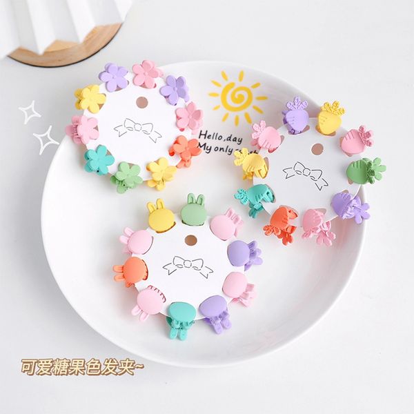 10pcs/set children girl ribbon vintage small hair claws sweet mini hair clips hairpins fashion hairs accessories no paper card 1340, Slivery;white
10pcs/set children girl ribbon vintage small hair claws sweet mini hair clips hairpins fashion hairs accessories no paper card 1340, Slivery;white