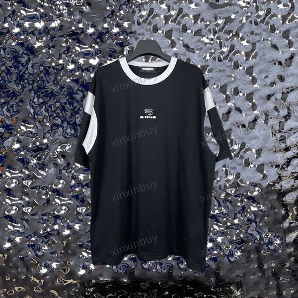 xinxinbuy men designer tee t shirt 23ss paris panelled letters embroidery print stripe short sleeve cotton women black red white xs-l, Black;brown
xinxinbuy men designer tee t shirt 23ss paris panelled letters embroidery print stripe short sleeve cotton women black red white xs-l, Black;brown