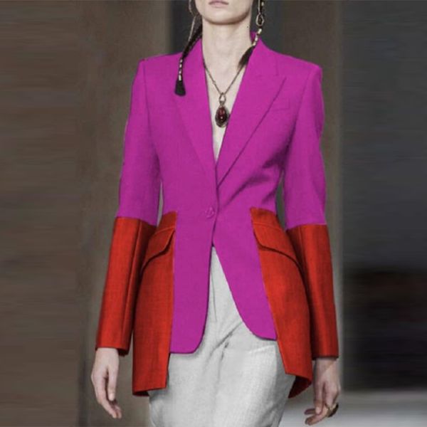 womens suits blazers vonda femme elegant women autumn suit blazer street kaftan baggy blazer casual long sleeve button color matching coat o, White;black
womens suits blazers vonda femme elegant women autumn suit blazer street kaftan baggy blazer casual long sleeve button color matching coat o, White;black
