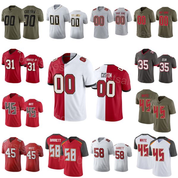 men woman football 31 antoine winfield jr jerseys 32 mike edwards 58 shaquil barrett 45 devin white 17 russell gage 35 jamel dean turn back, Black;red
men woman football 31 antoine winfield jr jerseys 32 mike edwards 58 shaquil barrett 45 devin white 17 russell gage 35 jamel dean turn back, Black;red