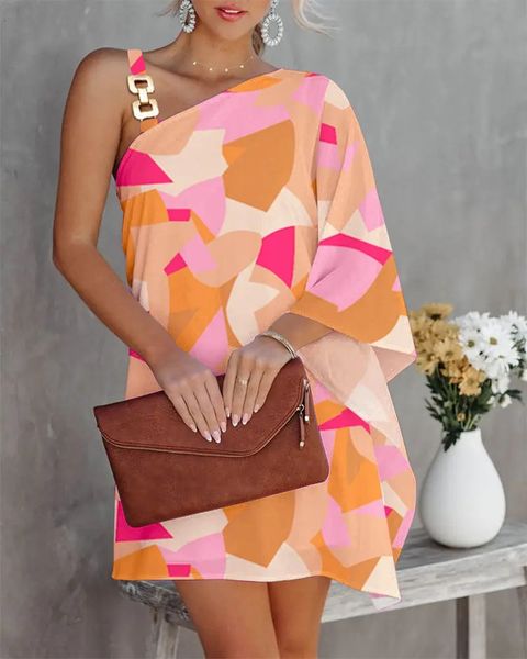 casual dresses summer doll sleeve off shoulder metal sling womens dress fashion print loose irregular pullover dress vestido verano mujer 23, Black;gray
casual dresses summer doll sleeve off shoulder metal sling womens dress fashion print loose irregular pullover dress vestido verano mujer 23, Black;gray