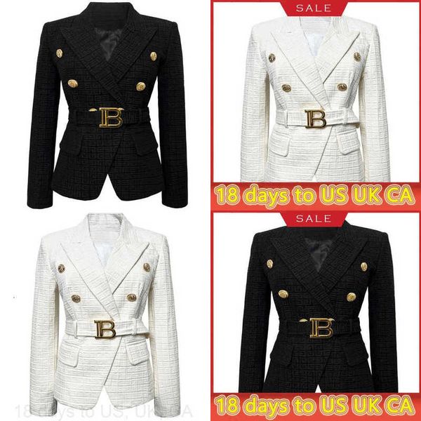 spring blazers s-5xl women's suits and autumn fashion high-quality small suit button short black white jacket1chh, White;black
spring blazers s-5xl women's suits and autumn fashion high-quality small suit button short black white jacket1chh, White;black