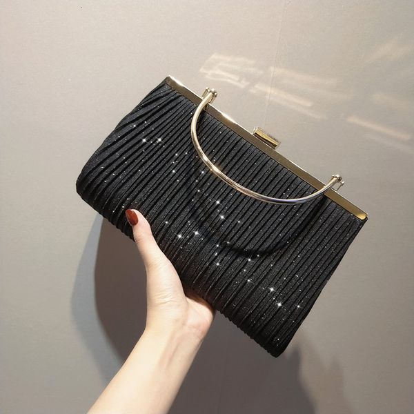 waist bag evening bag elegant glitter pleated ladies clutch party wedding shoulder crossbody banquet handbag bolsas mujer 230114
waist bag evening bag elegant glitter pleated ladies clutch party wedding shoulder crossbody banquet handbag bolsas mujer 230114