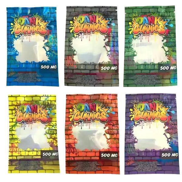 dank gummies edibles mylar packaging bags gummy bag 500mg holographic smell proof hologram 6 styles
dank gummies edibles mylar packaging bags gummy bag 500mg holographic smell proof hologram 6 styles