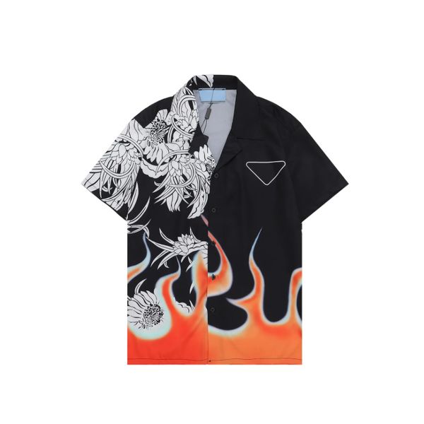 22ss luxury designer shirts men's tiger letter bowling shirt casual shirts men slim fit short sleeve dress -3xl, White;black
22ss luxury designer shirts men's tiger letter bowling shirt casual shirts men slim fit short sleeve dress -3xl, White;black