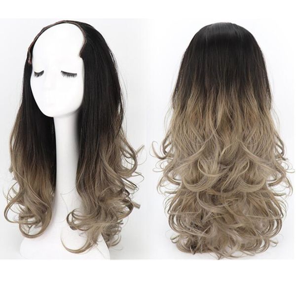 synthetic s hywamply 22inch long wavy u shaped for women black brown ombre 34 half hair piece s daily use 230114
synthetic s hywamply 22inch long wavy u shaped for women black brown ombre 34 half hair piece s daily use 230114