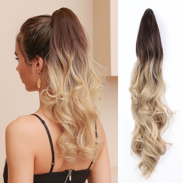 synthetic s 141622inch long wavy tail hair for women tail s wrap around piece heat resistant 230114, Black
synthetic s 141622inch long wavy tail hair for women tail s wrap around piece heat resistant 230114, Black