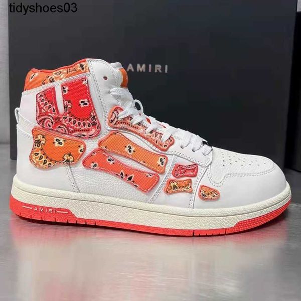 amirs 21fw skel-wang shoes yibo's same bone skeleton high-casual sneaker, Black 
amirs 21fw skel-wang shoes yibo's same bone skeleton high-casual sneaker, Black