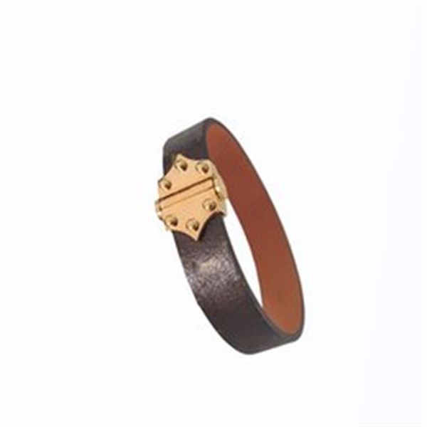 brand designer identification mans bracelet high qualtiy alloy buckle leather bracelets for man and woman gift with box, Black
brand designer identification mans bracelet high qualtiy alloy buckle leather bracelets for man and woman gift with box, Black
