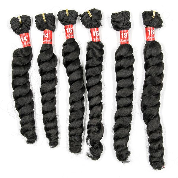 hair pieces synthetic bundles bouncy curly weaving s black color s with for women 6 230114, Black;brown
hair pieces synthetic bundles bouncy curly weaving s black color s with for women 6 230114, Black;brown