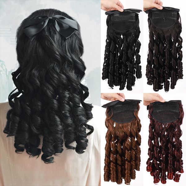 synthetic s lvhan fiber for daily wear natural wraparound headwear fashion hair s 230114, Black
synthetic s lvhan fiber for daily wear natural wraparound headwear fashion hair s 230114, Black