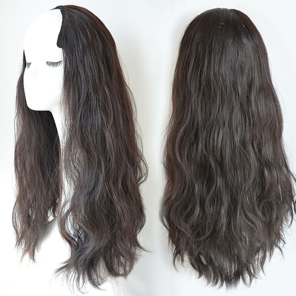 synthetic s long straight deep wavy clip in u shaped for women hair s false piece heat resistant piece 230114, Black
synthetic s long straight deep wavy clip in u shaped for women hair s false piece heat resistant piece 230114, Black