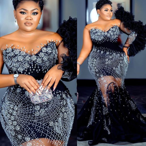 2023 arabic aso ebi black mermaid prom dresses beaded crystals luxurious evening formal party second reception birthday engagement gowns dre
2023 arabic aso ebi black mermaid prom dresses beaded crystals luxurious evening formal party second reception birthday engagement gowns dre