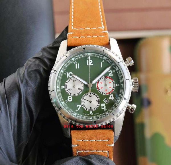 6 style super quality men watches 46mm sapphire luminous japan multi-function quartz chronograph 316l steel original buckle cowhide strap me, Slivery;brown
6 style super quality men watches 46mm sapphire luminous japan multi-function quartz chronograph 316l steel original buckle cowhide strap me, Slivery;brown