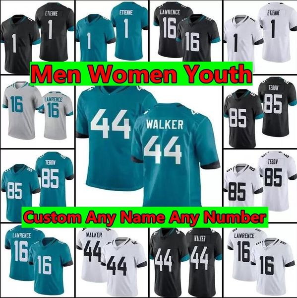44 travon walker football jersey 16 trevor lawrence 85 tim tebow 1 travis etienne men women kids, Black;red
44 travon walker football jersey 16 trevor lawrence 85 tim tebow 1 travis etienne men women kids, Black;red