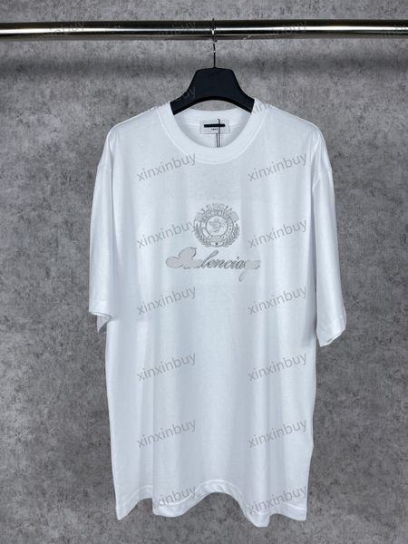 xinxinbuy men designer tee t shirt 23ss paris arrow letters embroidery print short sleeve cotton women black red white xs-2xl, Black;brown
xinxinbuy men designer tee t shirt 23ss paris arrow letters embroidery print short sleeve cotton women black red white xs-2xl, Black;brown
