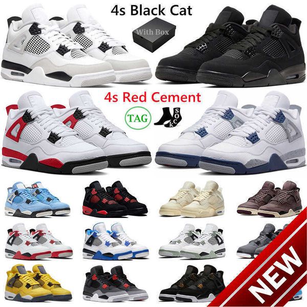 2023 high basketball shoes2023 shoeswith box 4 shoes men women 4s black cat red cement military thunder midnight navy universi
2023 high basketball shoes2023 shoeswith box 4 shoes men women 4s black cat red cement military thunder midnight navy universi