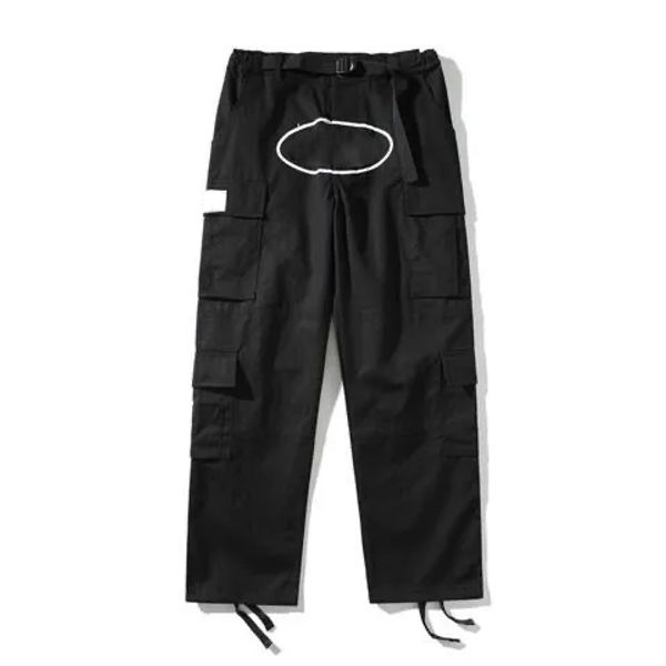 men's pants cargo mens streetwear hip hop retro printed casual trousers military multi-pockets straight high street loose overalls coup, Black
men's pants cargo mens streetwear hip hop retro printed casual trousers military multi-pockets straight high street loose overalls coup, Black