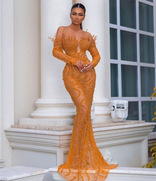 orange mermaid evening dresses long sleeves v neck beaded 3d lace appliques sequins pearls floor length celebrity hollow formal prom dresses, Black;red
orange mermaid evening dresses long sleeves v neck beaded 3d lace appliques sequins pearls floor length celebrity hollow formal prom dresses, Black;red