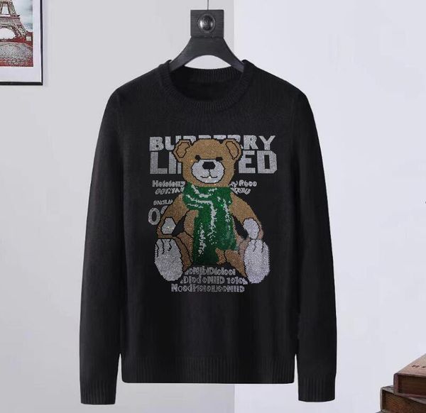 new borunke rhinestones 2023 fashion new pullover sweater for men casual brand top, White;black
new borunke rhinestones 2023 fashion new pullover sweater for men casual brand top, White;black