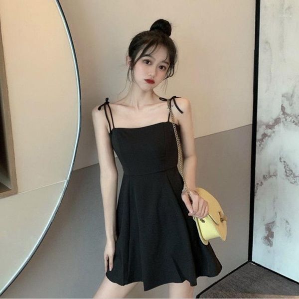casual qweek black spaghetti strap slip 2023 summer sundresses korean style off shoulder backless mini party, Black;gray
casual qweek black spaghetti strap slip 2023 summer sundresses korean style off shoulder backless mini party, Black;gray