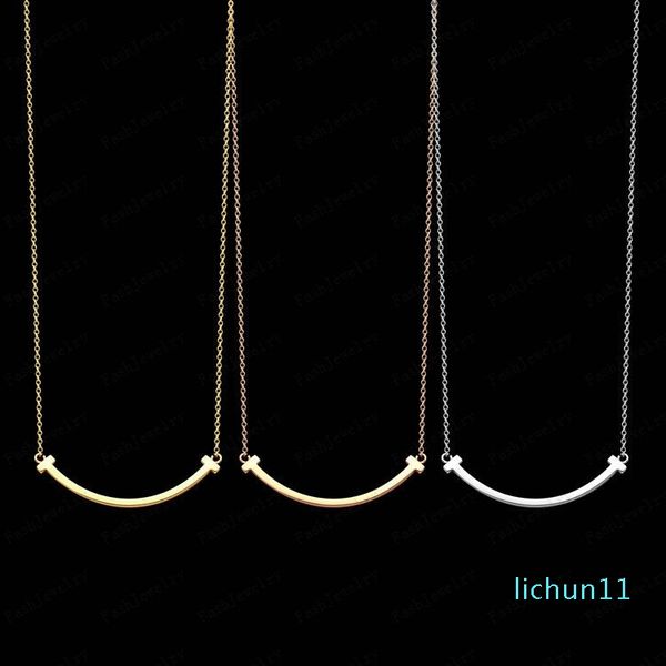 luxury smile necklace women stainless steel couple diamond pendant designer jewelry for neck christmas gifts for women accessories wholesale, Silver
luxury smile necklace women stainless steel couple diamond pendant designer jewelry for neck christmas gifts for women accessories wholesale, Silver