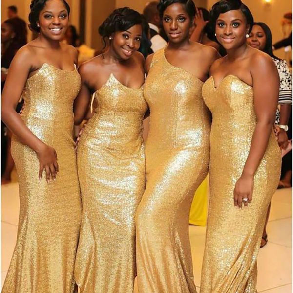 2023 sparkly gold sequins mermaid bridesmaid dresses one shoulder sweetheart beach plus size wedding guest gowns custom made formal evening, White;pink
2023 sparkly gold sequins mermaid bridesmaid dresses one shoulder sweetheart beach plus size wedding guest gowns custom made formal evening, White;pink