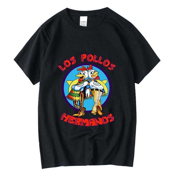 men's t-shirt shirts 100%cotton breaking bad los pollos chicken brothers printed casual funny tshirt male tee shirts, White;black
men's t-shirt shirts 100%cotton breaking bad los pollos chicken brothers printed casual funny tshirt male tee shirts, White;black