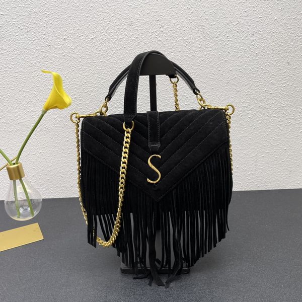 designer messenger bag luxury chain bag nubuck calfskin ladies handbag fashion shoulder bags tassel decoration vintage crossbody bag lined z
designer messenger bag luxury chain bag nubuck calfskin ladies handbag fashion shoulder bags tassel decoration vintage crossbody bag lined z