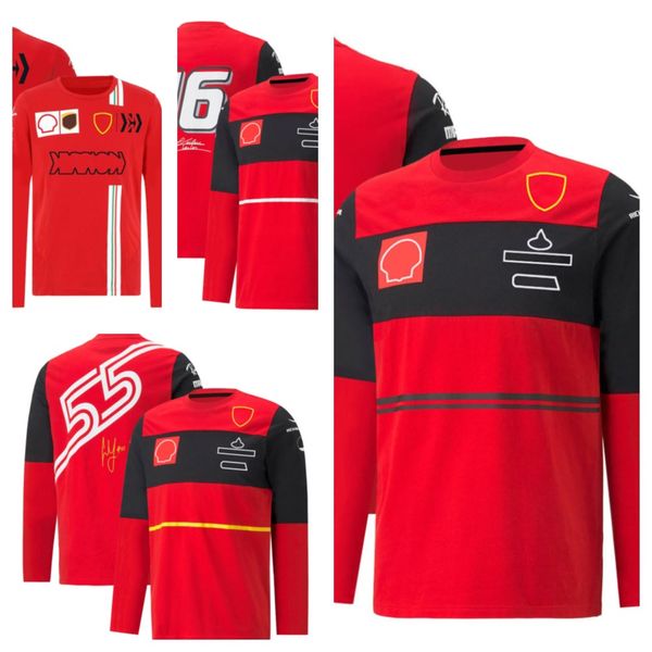 f1 official team uniform new long-sleeved driver t-shirt plus size custom men's racing suit
f1 official team uniform new long-sleeved driver t-shirt plus size custom men's racing suit