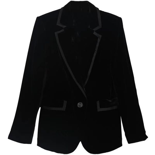 fashion womens suits designer clothes blazers spring new released velour a72, White;black
fashion womens suits designer clothes blazers spring new released velour a72, White;black