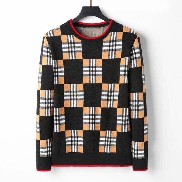 autumn and winter sweater men's round neck pullover plaid cashmere sweater fashion trend long-sleeved sweater underlay warm, White;black
autumn and winter sweater men's round neck pullover plaid cashmere sweater fashion trend long-sleeved sweater underlay warm, White;black